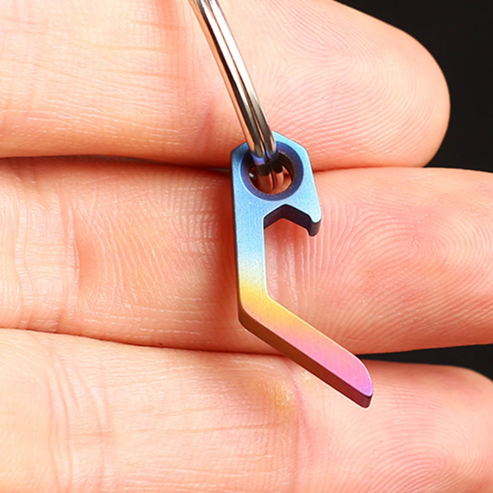 

1pc Stainless Steel Keychain Key Pendant Creative Key Ring Keyring Pendant Unique Charm For Women Men Gifts