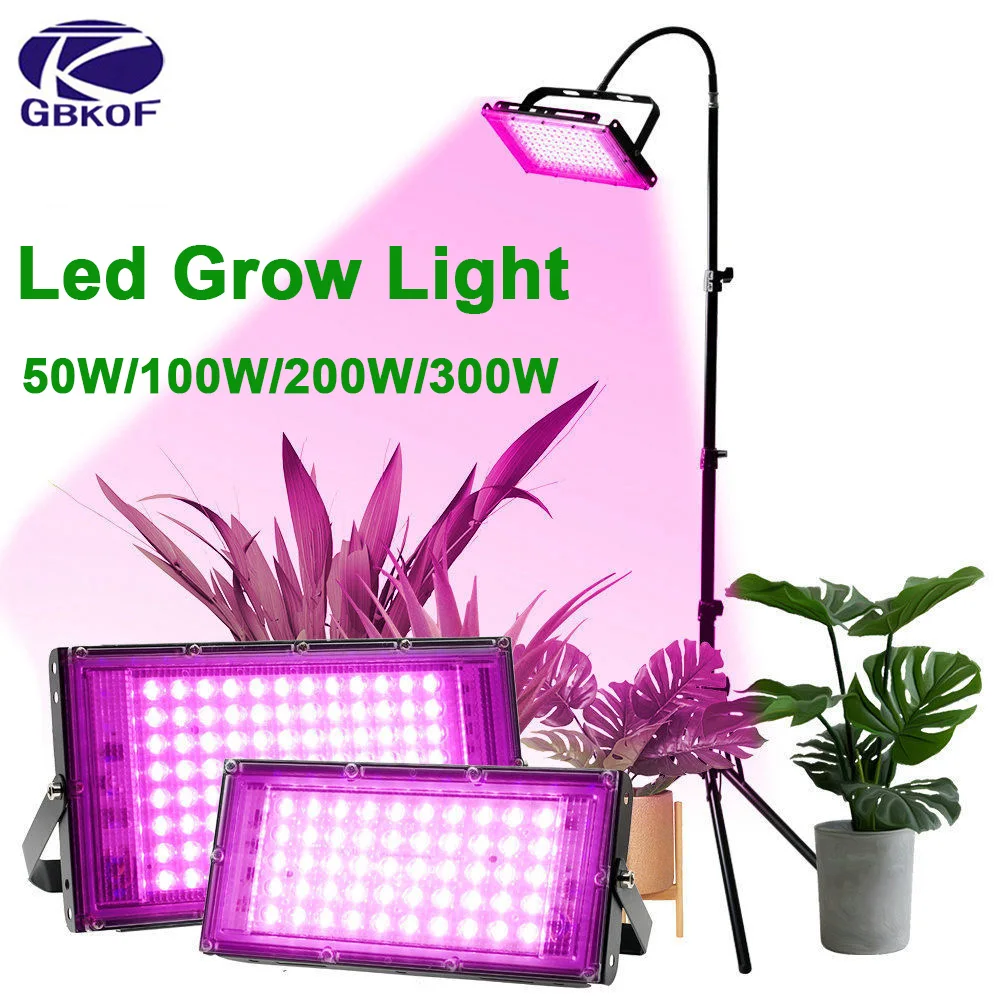 

LED Grow Light Full Spectrum Waterproof Phytolamp for Plants AC220V Phyto Lamp For Greenhouse Hydroponic Plant Growth Lighting