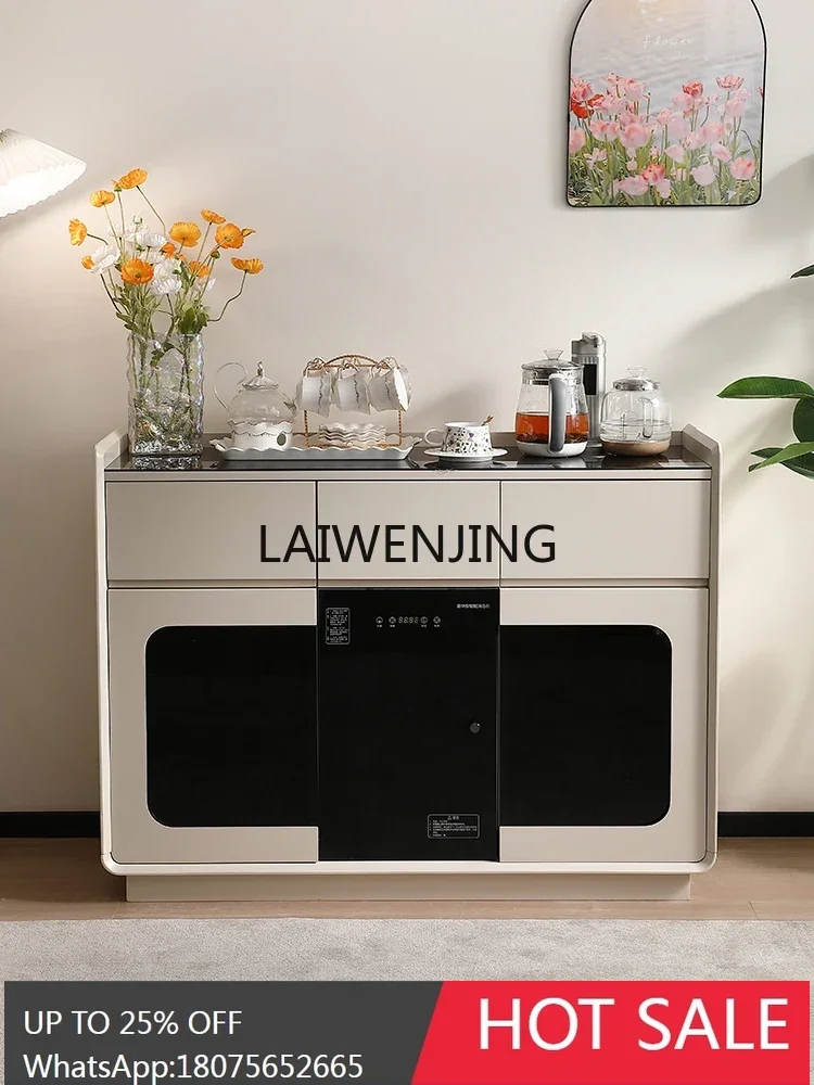 SGF solid wood water dispenser tea bar machine integrated meal side tea cabinet