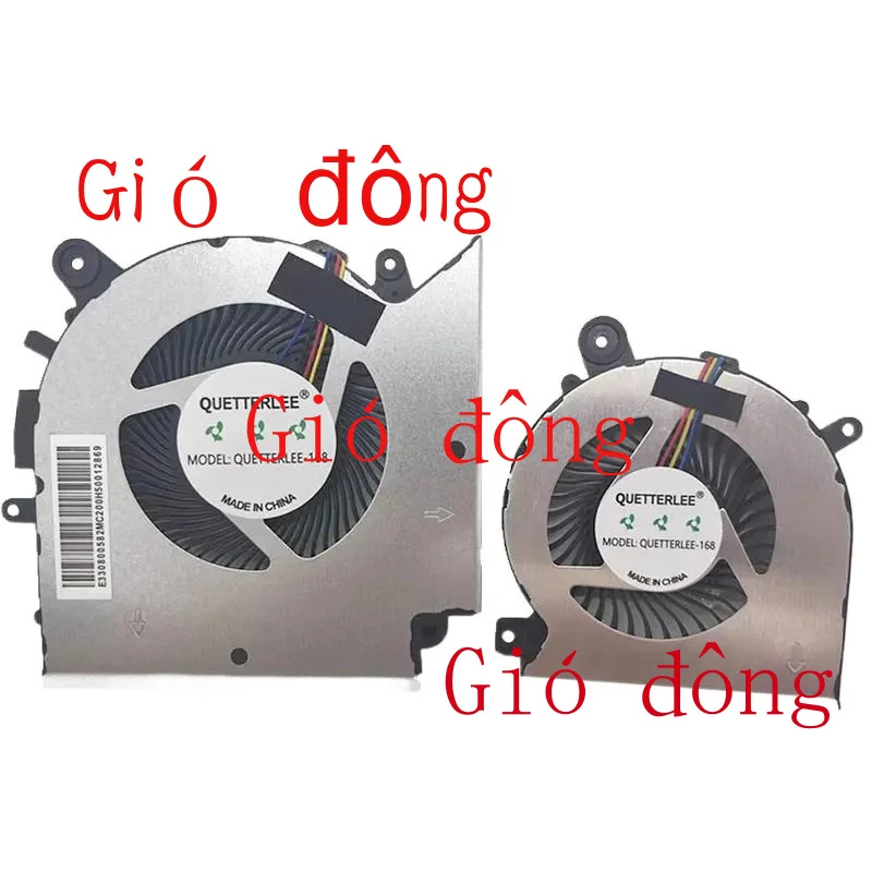 

НОВЫЙ OEM для MSI GF66 GL66 GF76 GL76 Pulse MS-1581 MS-1583 N459 N460 Вентилятор охлаждения процессора ноутбука Вентилятор радиатора Кулер DC5V