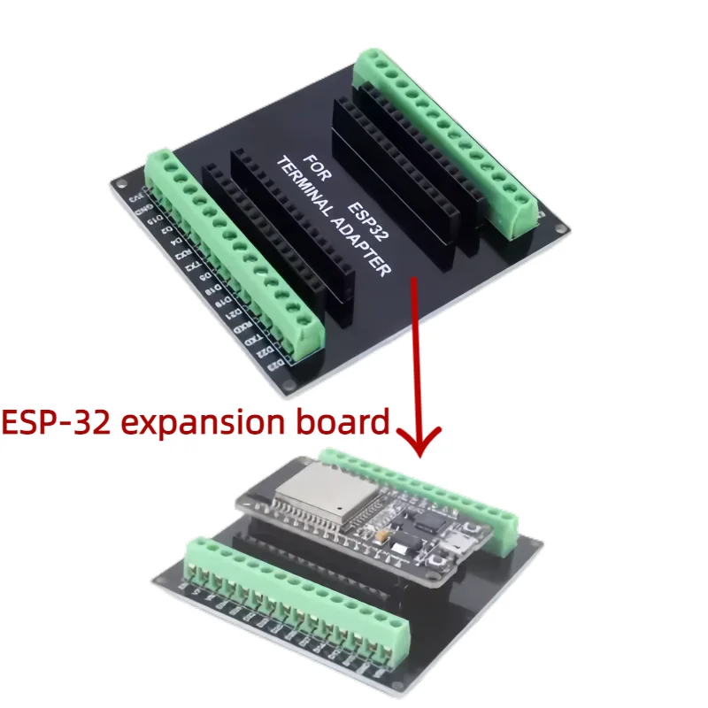 1-100pcs ESP32 WROOM-32 Development Board ESP32-S WiFi+Bluetooth Dual Core ESP32 30Pin ESP32 Nodemcu Development Module