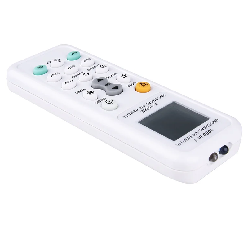 

ABKQ-5X Универсальный ЖК-дисплей 1000 в 1, низкое энергопотребление K-1028E, контроллер дистанционного управления кондиционером и кондиционером