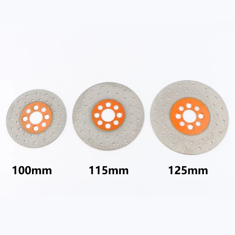 Brazed Diamond Grinding Disc Saw Blade For Marble Granite Stone Ceramic Tile Cutting Grinding Tools Angle Grinder Cutting Wheel