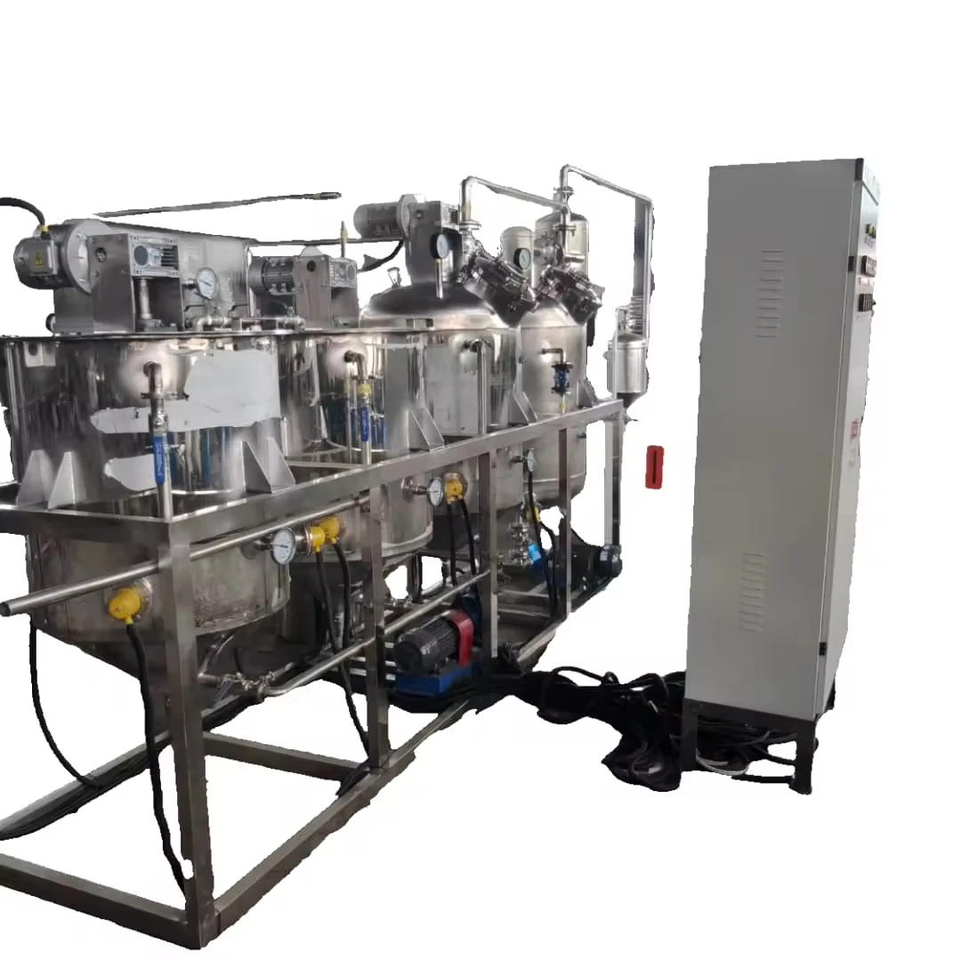 Equipamento de refino de óleo animal de grau profissional