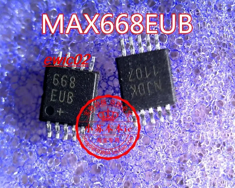 

Оригинальный в наличии MAX668EUB 668 668EUB MAX668EUB + T MSOP10