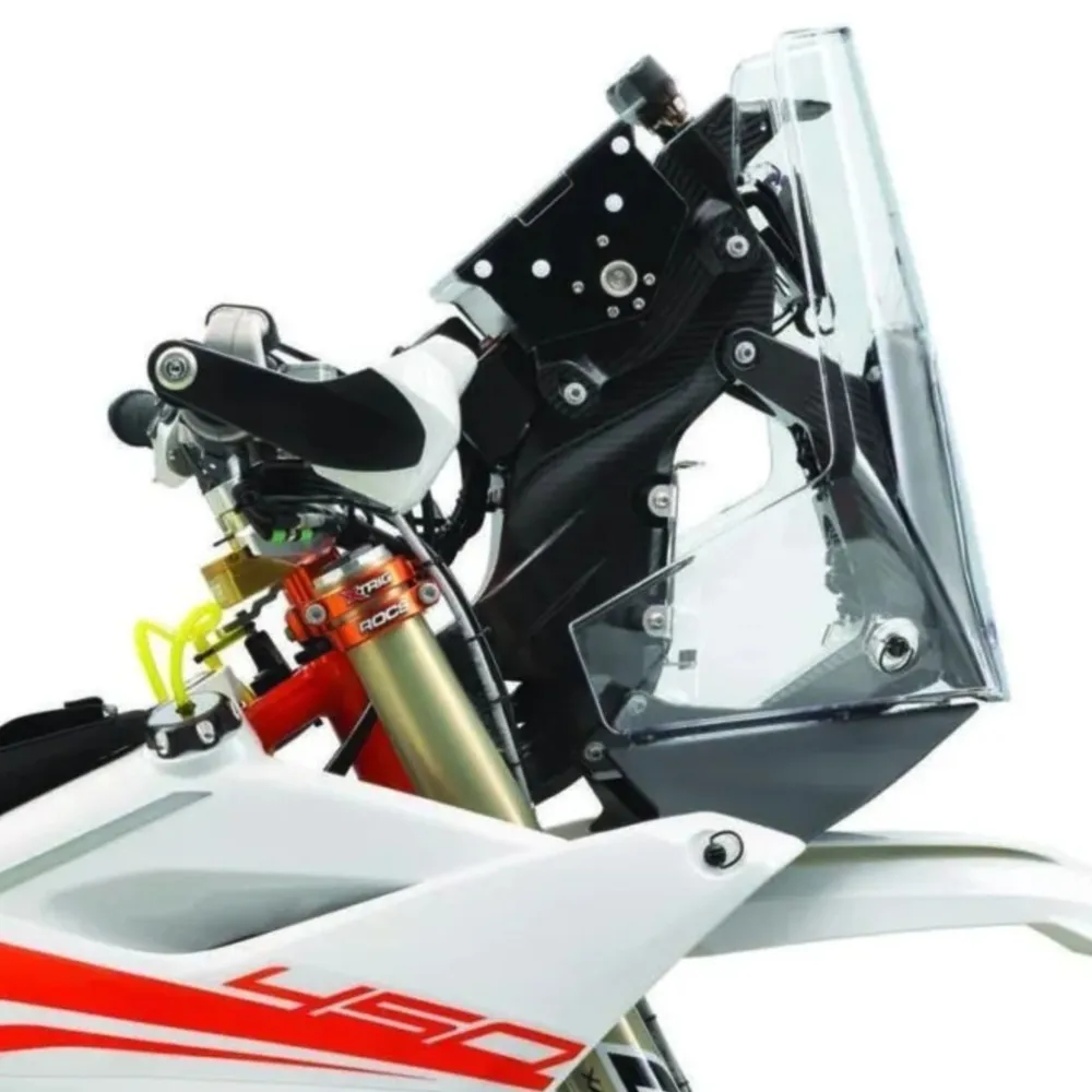 

Motorcycle For KOVE 450 Rally 2022 2023 2024 Front Headlight Bracket Head Light Holder Moto Upper Fairing Stay Indicators Parts