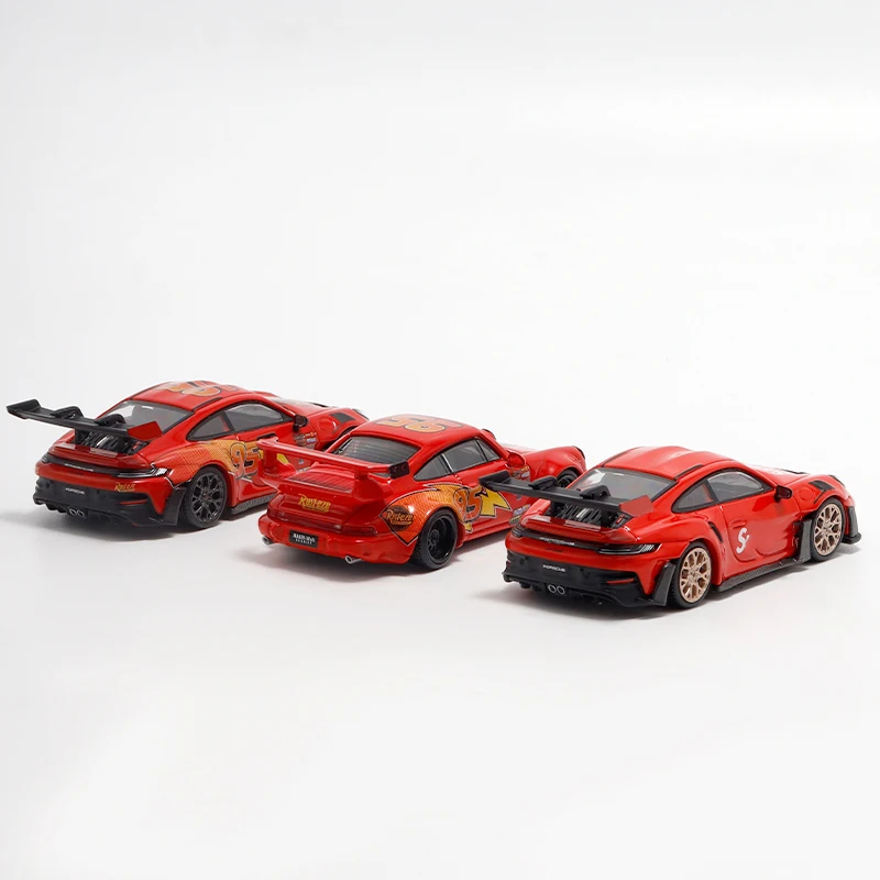 TM TimeMicro BSC 1:64 RWB 964  911 992 GT3 RS Lightning Diecast Diorama Car Model Collection Miniature