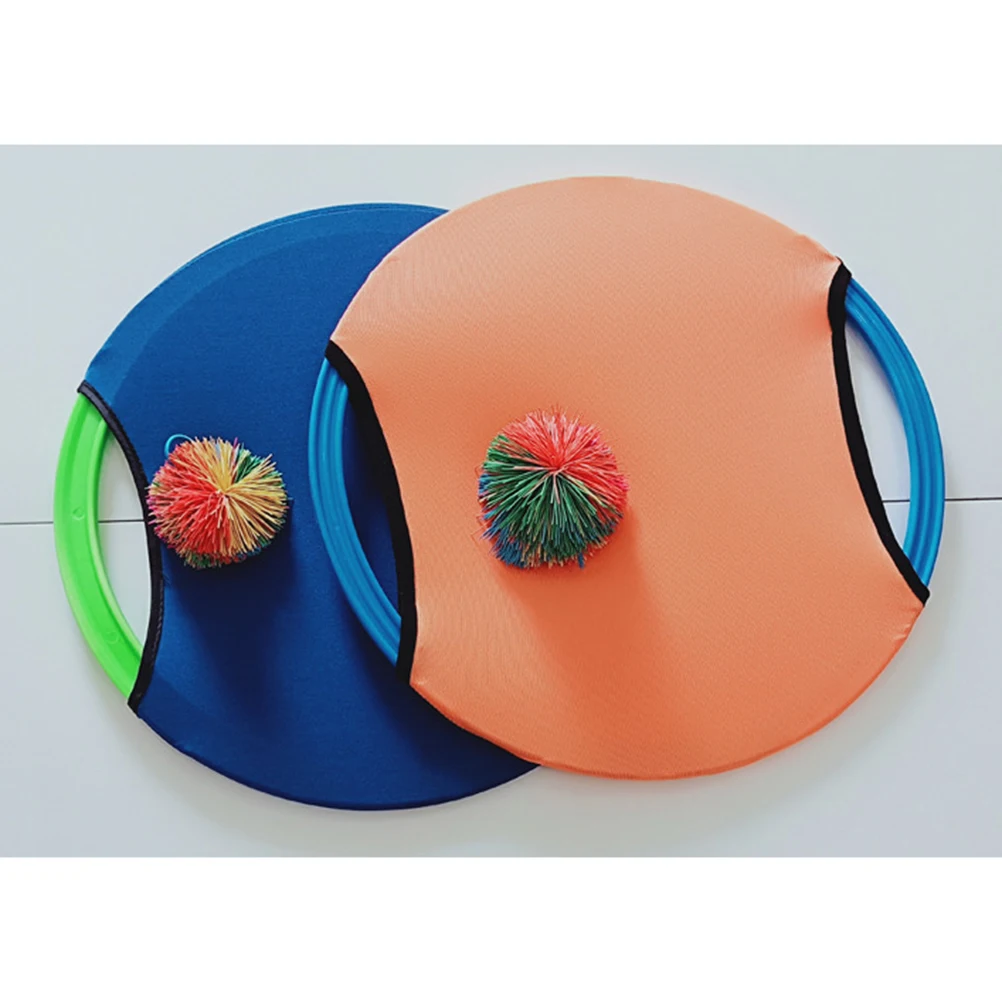 Zestaw do trampoliny z piłką do łapania, zabawka latająca, elastyczne piłeczki z tkaniny, gra w łapanie dla dzieci, prezent, upominek na przyjęcie, aktywność sportowa.