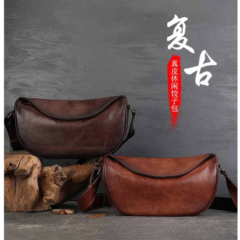 MOTAORA Handmade Shoulder Bag For Women New Top Layer Cowhide Dumpling Commuting High-end Handbags For Woman Luxury Designer Bag