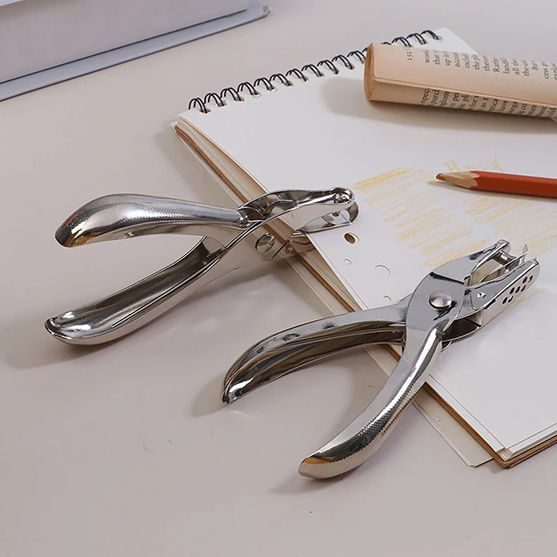 3mm 6mm Pore Diameter Punch Pliers Metal Paper Punch Circle Single Hole Punches Cutter Tools DIY Scrapbooking Border Punches