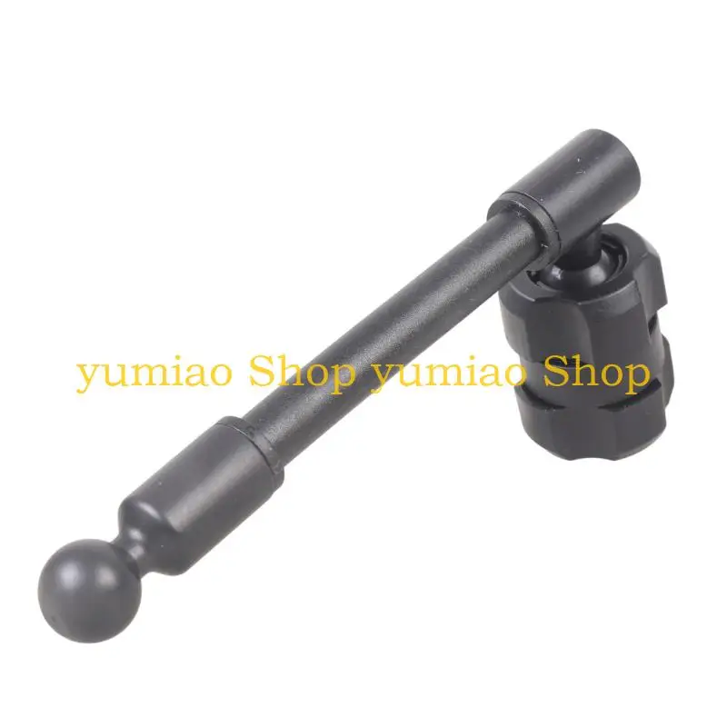 587B L Shaped mm Ball Joint Lengthener Flexible Car Phone Mount For Drives Office Use
