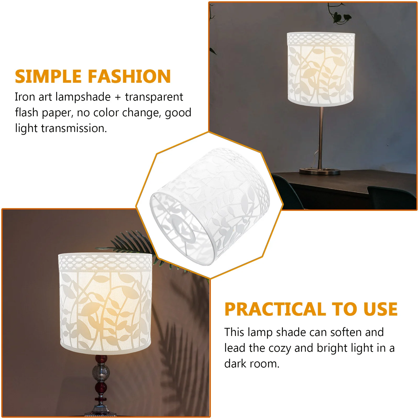 

Iron Art Lampshade Premium Unique Design For Bedroom Living Room Study Office Decor Stylish Light Cover Home Ceiling Lamp