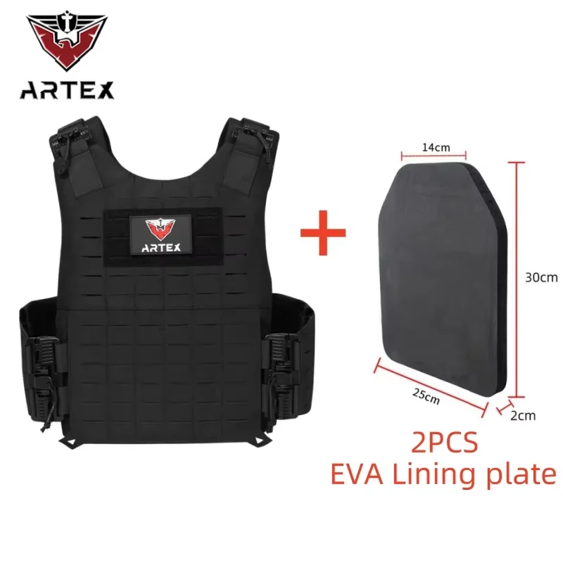 

Tactical vest Free lining Quick detachable light laser cut outdoor hunting gear carries vest in high quality 1000D nylon