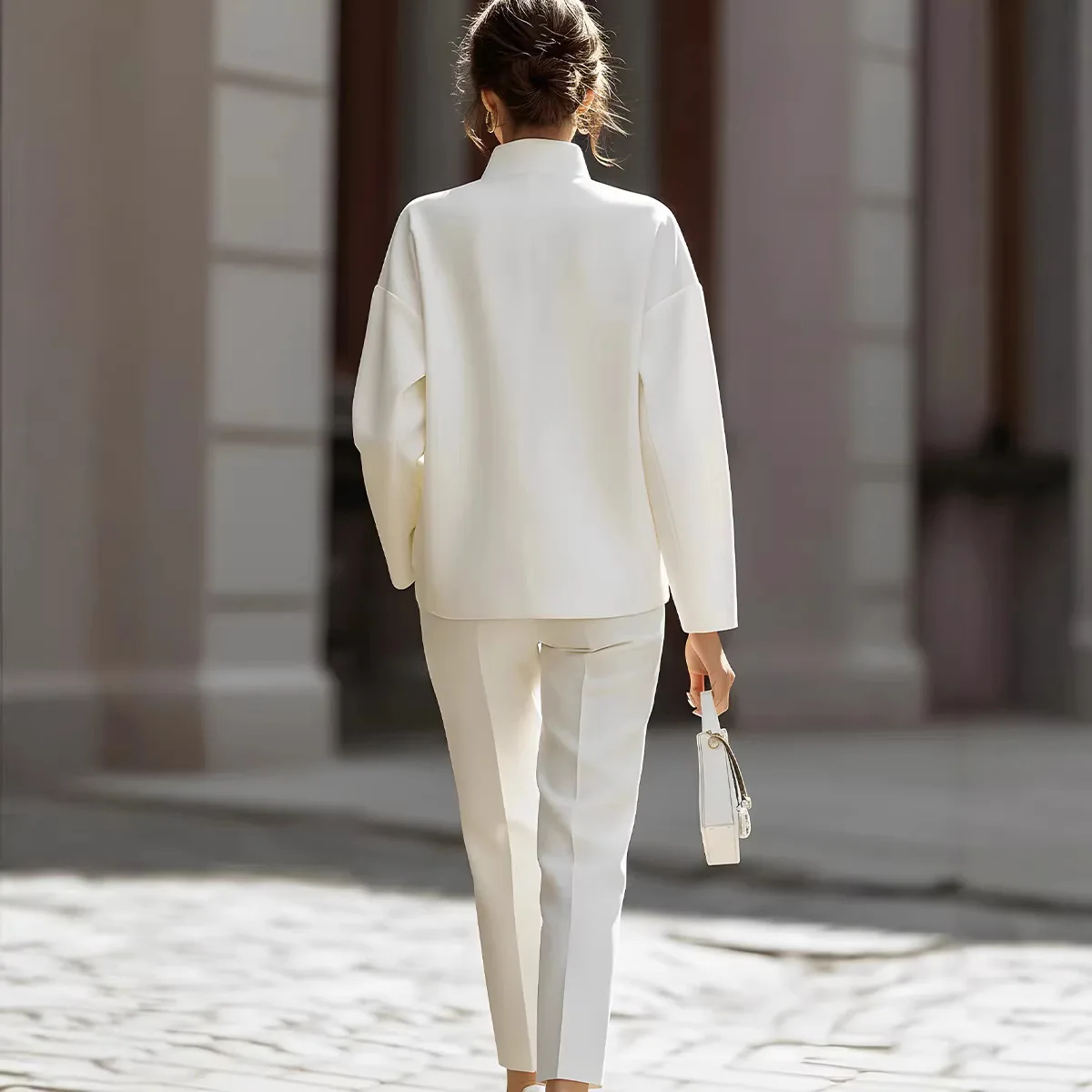 2026 Spring Urban Commute New Style Fashion Elegant Versatile Long Sleeve Lapel Pocket Women Casual Suit