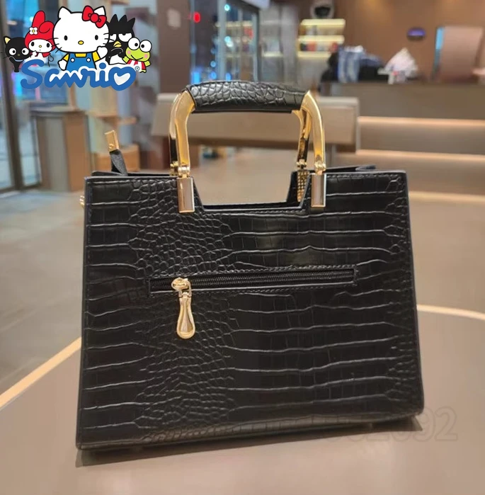  Hello Kitty New Women's Sequin Handbag Cartoon Mini Women's Shiny Shoulder Bag High Quality Fashion Mini Women's Bag