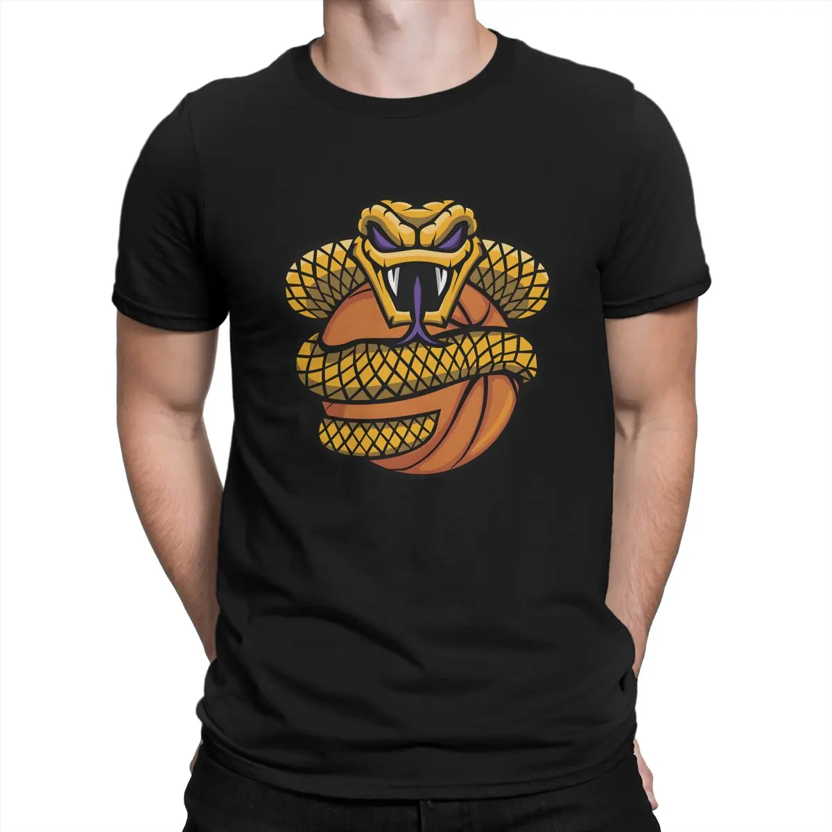 Black Mamba Man TShirt Mamba Distinctive T Shirt Original Streetwear New Trend