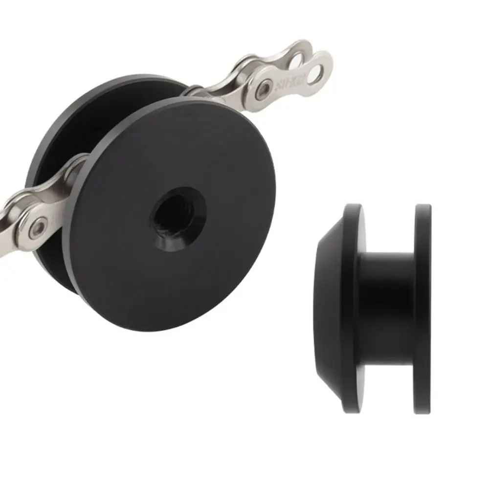 

Lightweight Bike Chain Keeper Holder H-groove Design Smooth Chain Retainer Support Durable Adjustable Virtual Hub Fixed
