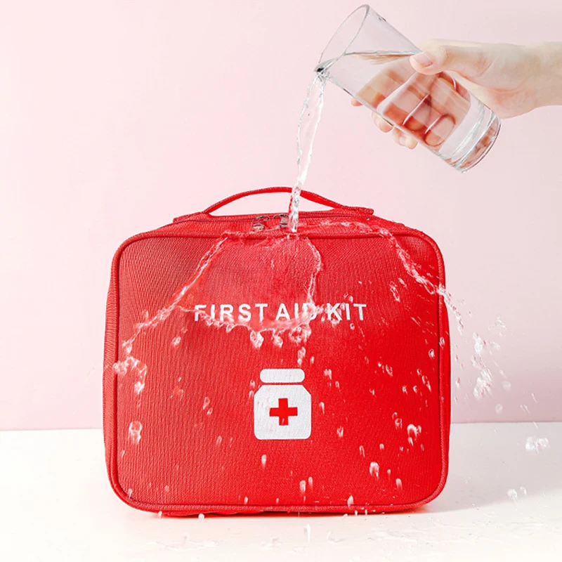 Travel Portable First Aid Medical Kit Home Useful Mini Medicine Storage Box Outdoor Camping Emergency Survival Bag Pill Case