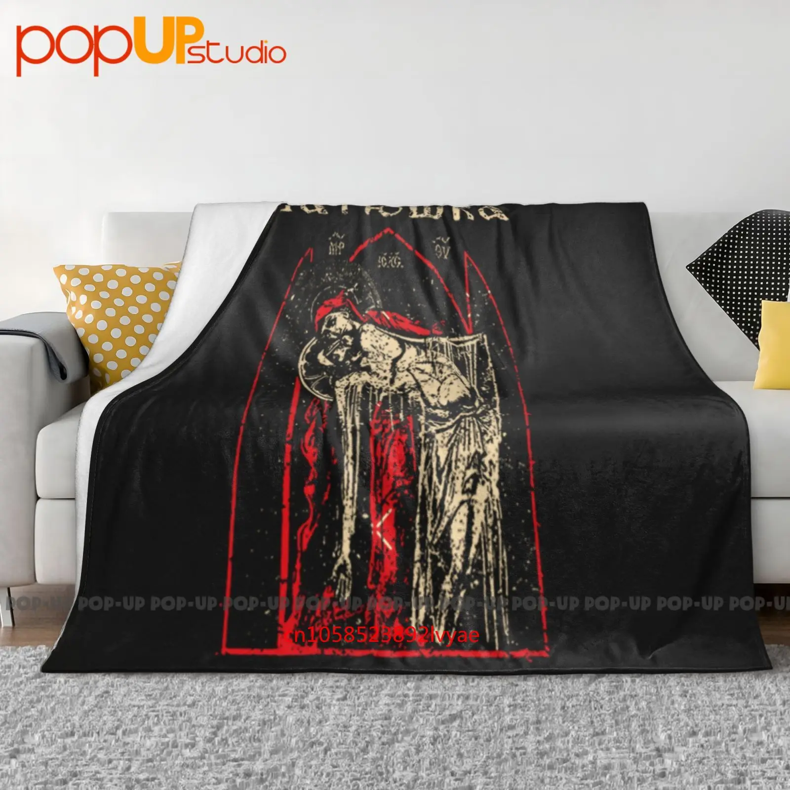 Cobertor ultramacio Batushka Pieta colcha capa de sofá de inverno capas de cama