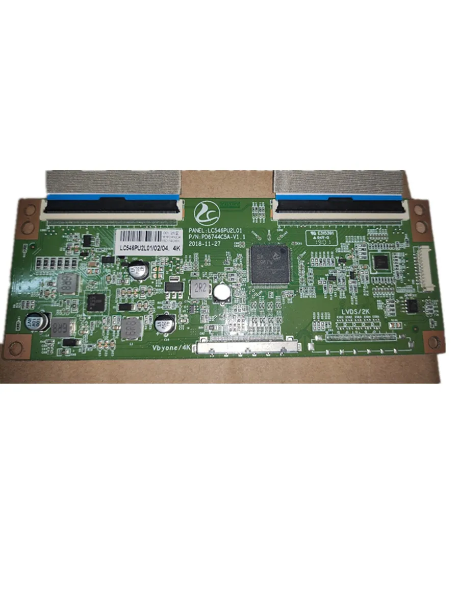 Livraison gratuite! LC546PU2L01 PD6744C5A-V1.1 TV 4K carte t-con pour PTV-55VU4 carte t-con