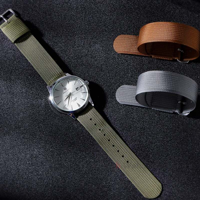 Нейлоновый ремешок, универсальный тканевый браслет 20 мм 22 мм для Samsung Galaxy Watch, военный спортивный ремешок для часов Huawei GT 2 3
