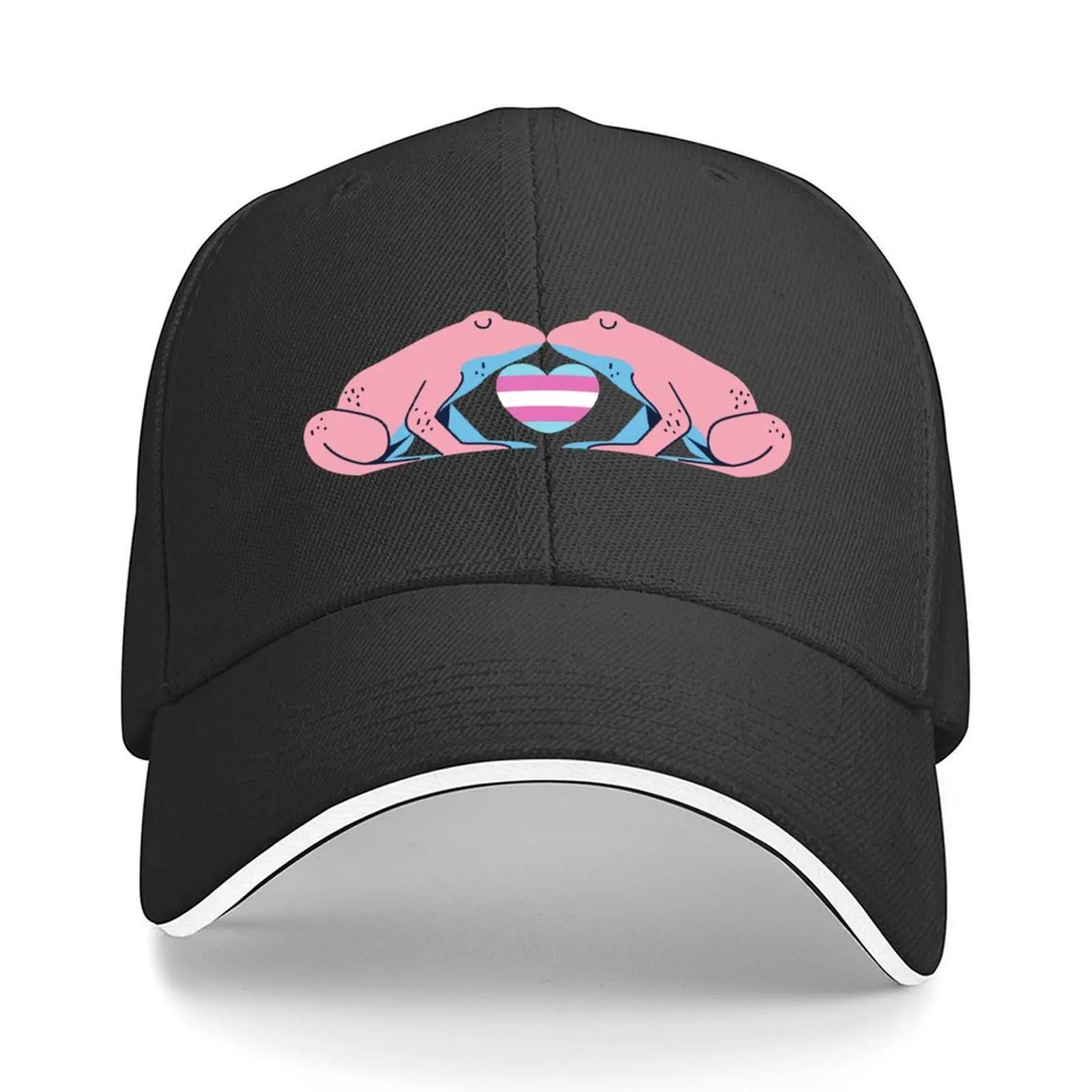 

Trans Froggos Baseball Cap sun hat Fishing cap Icon Hood Sun Hats For Women Men's