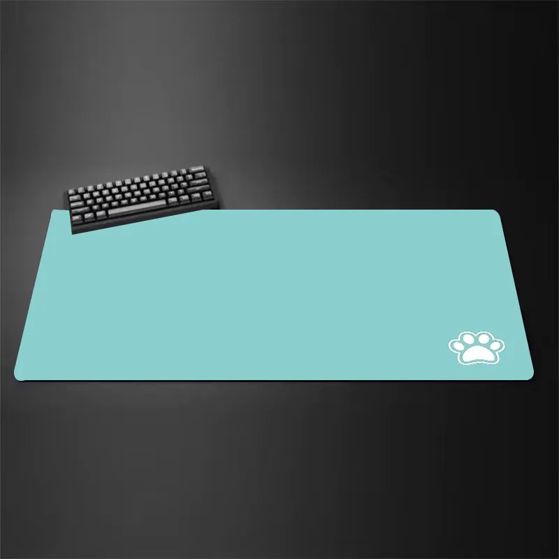 Huisdier Kat Klauw Muismat Kawaii Effen Kleur Kat Klauw Bureau Mat Thuis Computer Kantoor Tafel Pad Gaming Toetsenbord Leuke Bureau Accessoires