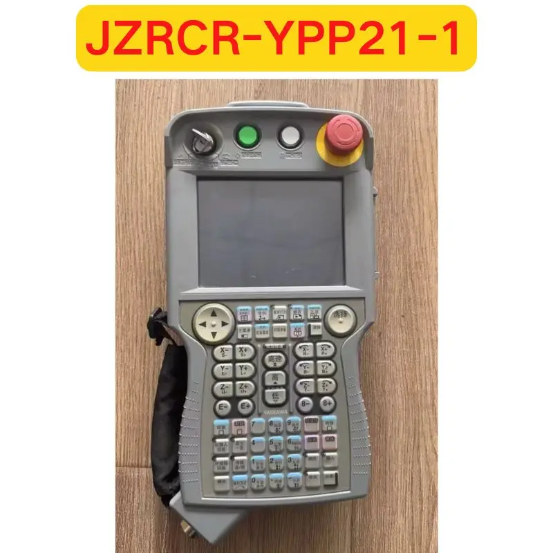 Used DX200 robot teaching pendant JZRCR-YPP21-1 Function check OK