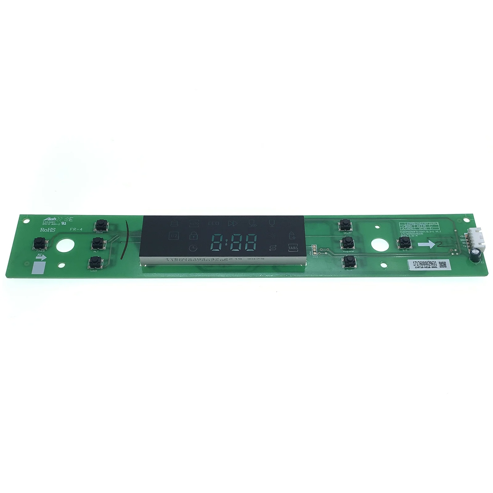 DW60M6050FS(326).D.2-1 Display Control Board Panel for Samsung Dishwasher