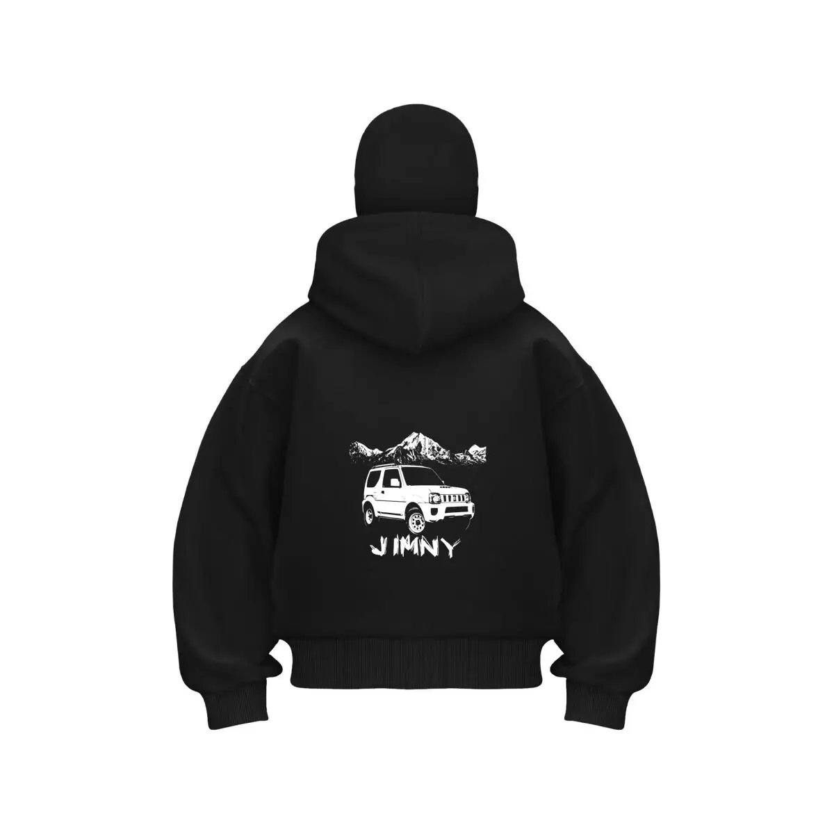 

Jimny Car Auto Inspired Design Art Мужская Балаклава с двойным капюшоном на молнии Зимняя теплая толстовка