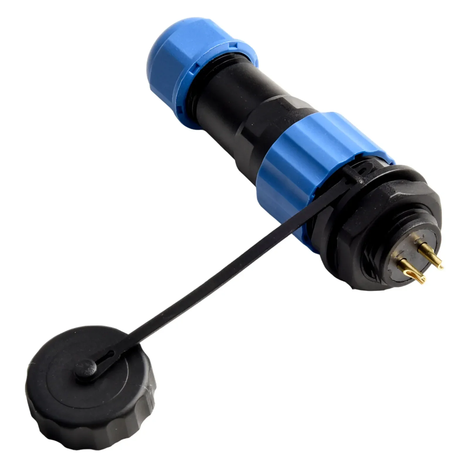 IP68 Waterproof SP16 Panel Socket Circular Connector with 2 to 9 Pins for Reliable Electrical Connections in Harsh Environments