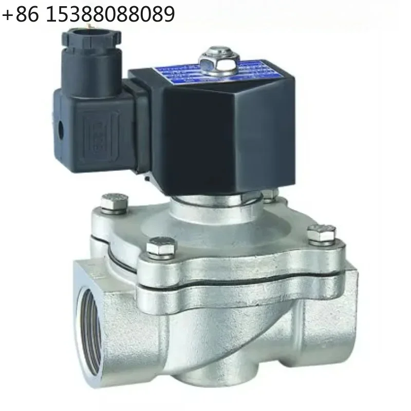 Fast Delivery 2w Series Normally Closed Electric 220V 24V 12v Brass Stainless Steel Solenoid Valve(1pcs)