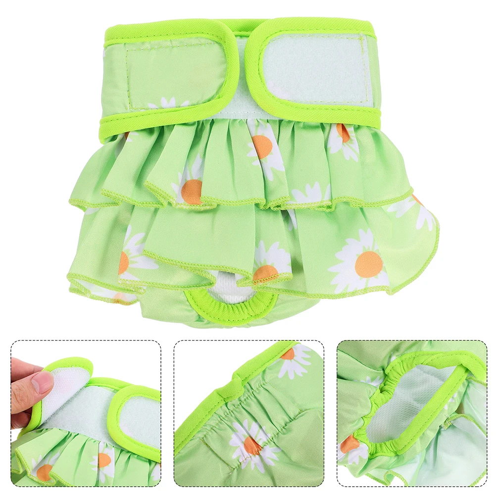 

Pet Physiological Pants Cloth Dog Diapers Female for Dogs Washable Xl Menstrual Reusable