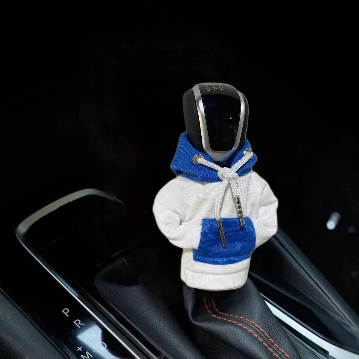 

Handle Gear shift Hoodie Cover Car Decorating Sweatshirts Gearbox Shift Knob Car Interior Gear Shift Change Lever Collars