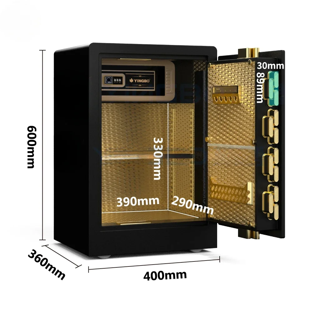 

Fingerprint&Digital Password&Key Safe Deposit Box