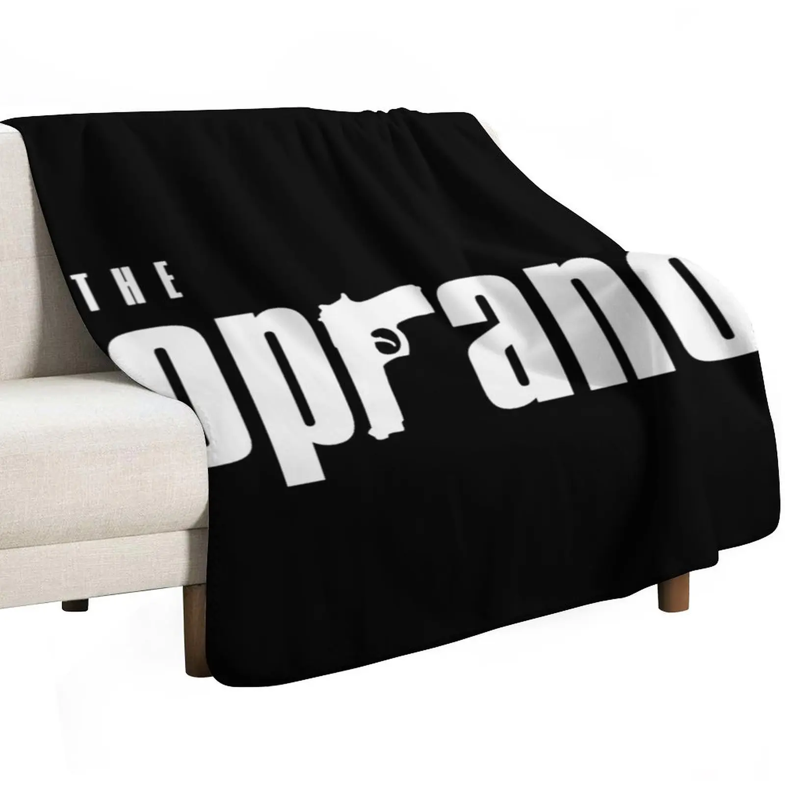 The Sopranos Logo Throw Blanket Multi Purpose Soft Warm Blanket for Home Travel