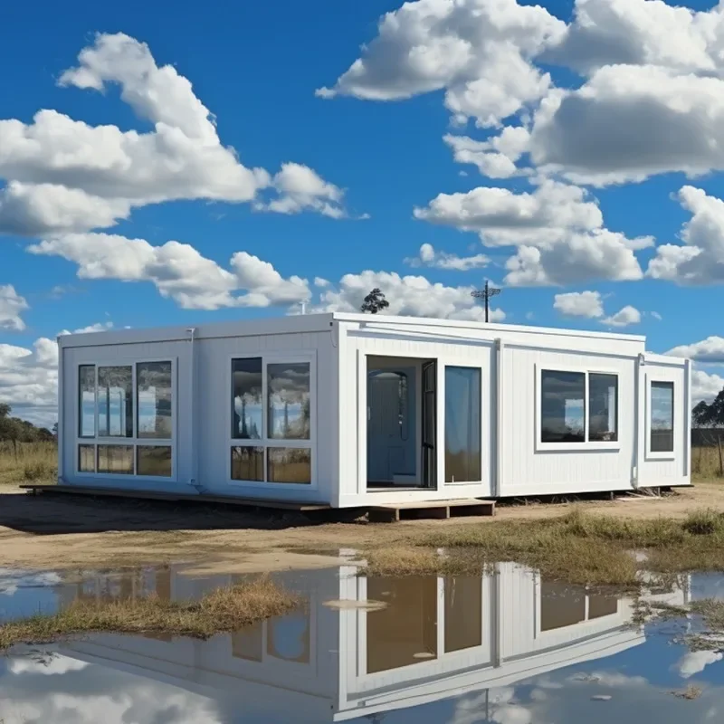 Mobile House Prefabricated Expandable Container House Prefab Tiny Homes with Bathroom and Kitchen