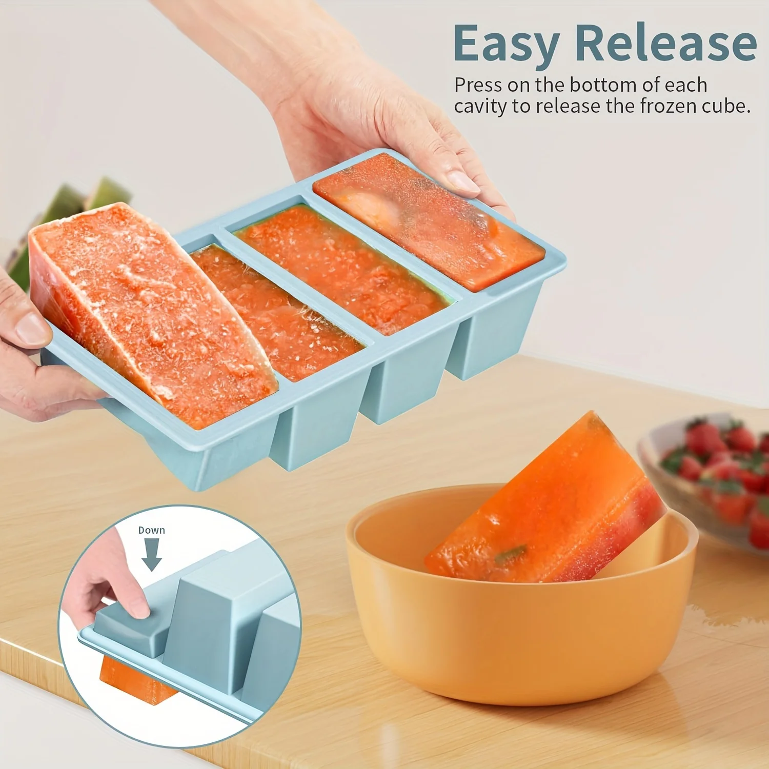 Grand ensemble de moules à gla - Meal Prep Frozen avis et prix