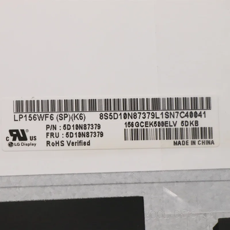 Imagem -03 - Monitores Lcd Display Screen Laptop Painel Matriz 15.6 Fino Nv156fhm-n42 Lp156wf6 Spk3 Spk1 Spk6 Lp156wfc-spp1 Lp156wf4 Spl1 Spl2