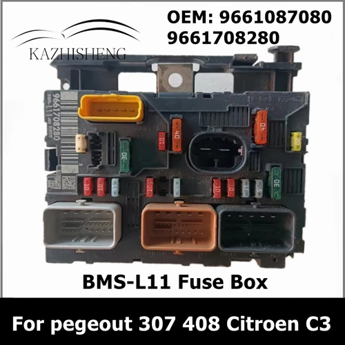 Imagen 1 del producto Caja de fusibles del motor de restauración 6500FH BSM L11/ L04 9661087080 9661708280 para pegeout 307 408 Citroen C3