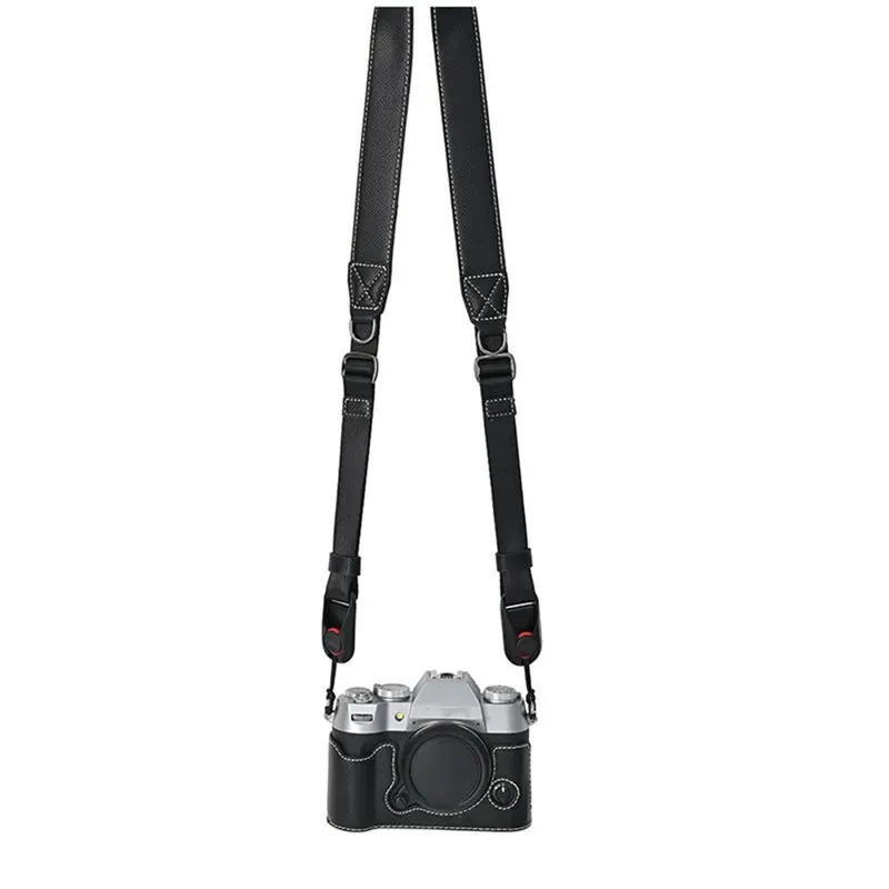 [NEW!】 Leather Case For Fujifilm X-T50 Camera, Half Body Cover Protective Bag With Shoulder Strap, Vintage Leather Casing
