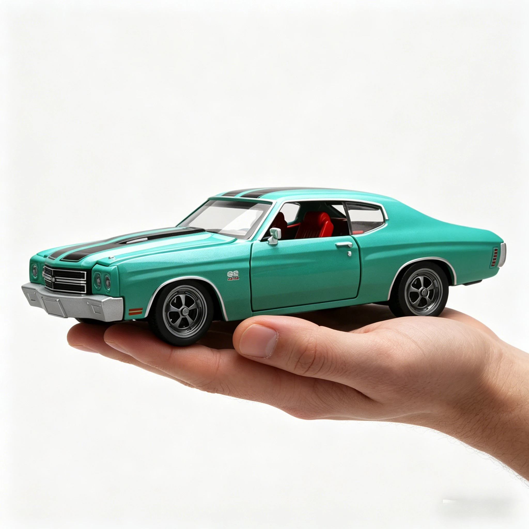 

1:24 1970 chevelle 454 Alloy Metal Diecast Model Car Home Decoration & Computer Desktop Ornament Holiday Present