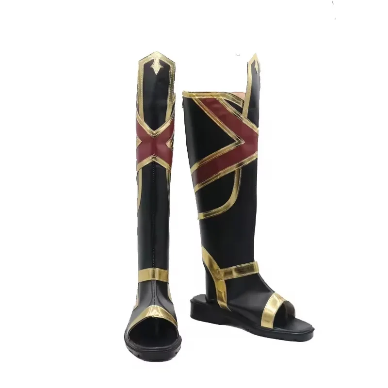 FGO Red Archer Irisviel Alexander Stiefel Cosplay Schuhe Hochwertige Maßanfertigung