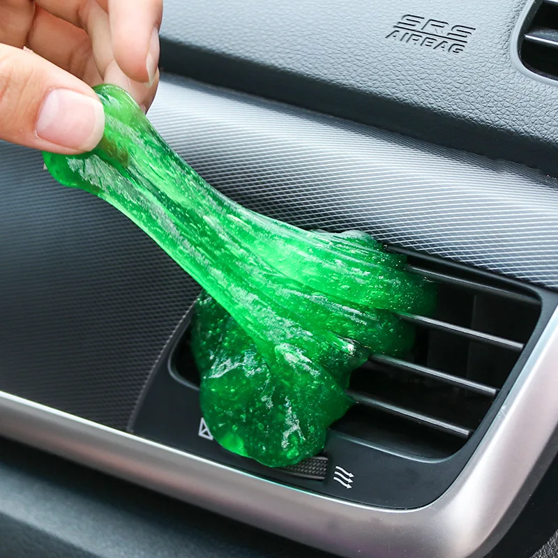 Jelly Cleaning Gel Multifunction Car Air Vent Outlet Cleaning Mud Dashboard Laptop Cleaner Gel Car Gap Dust Dirt Clean Tool