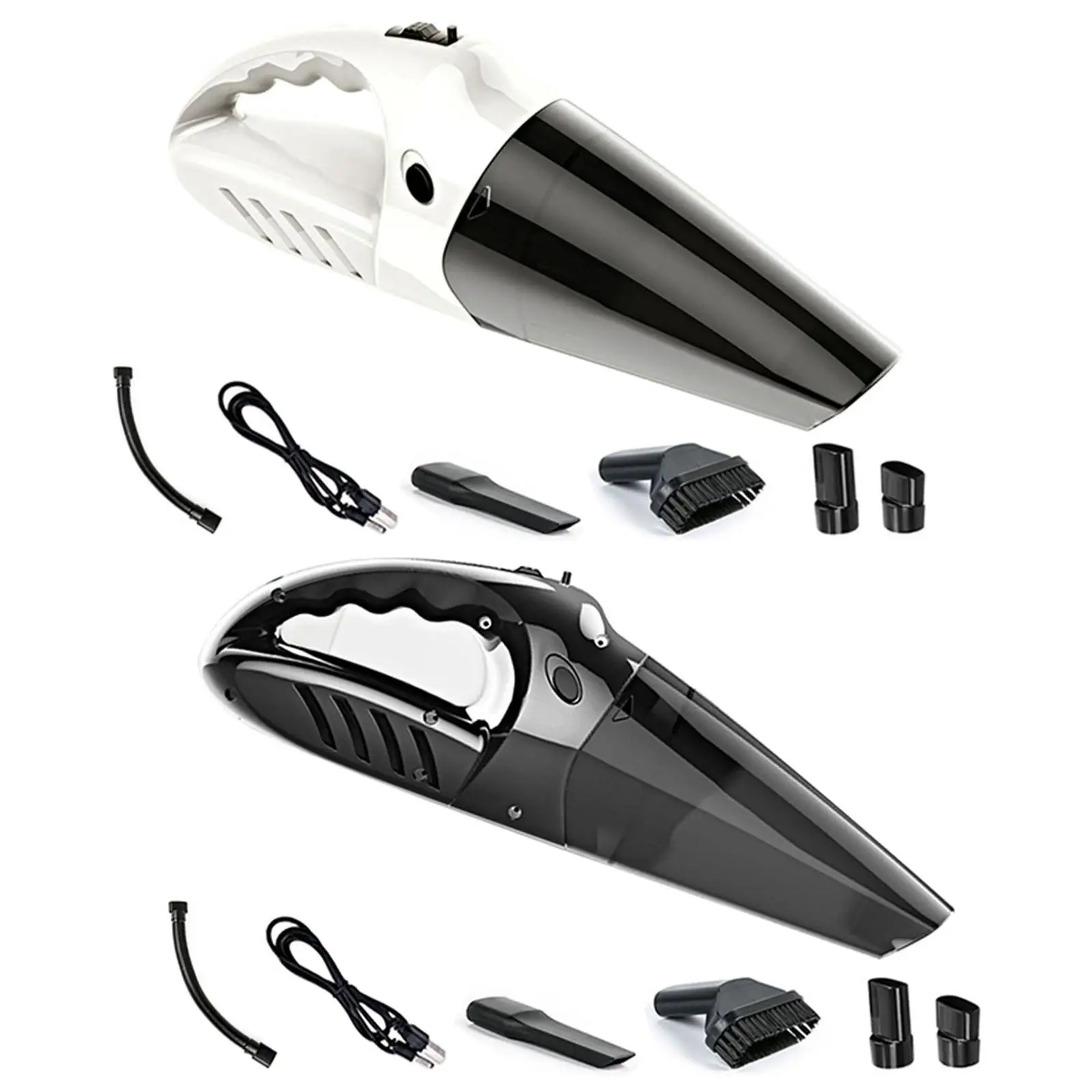 

Portable Car Vacuum Cleaner with Suction Nozzles Strong Suction for Car Seat