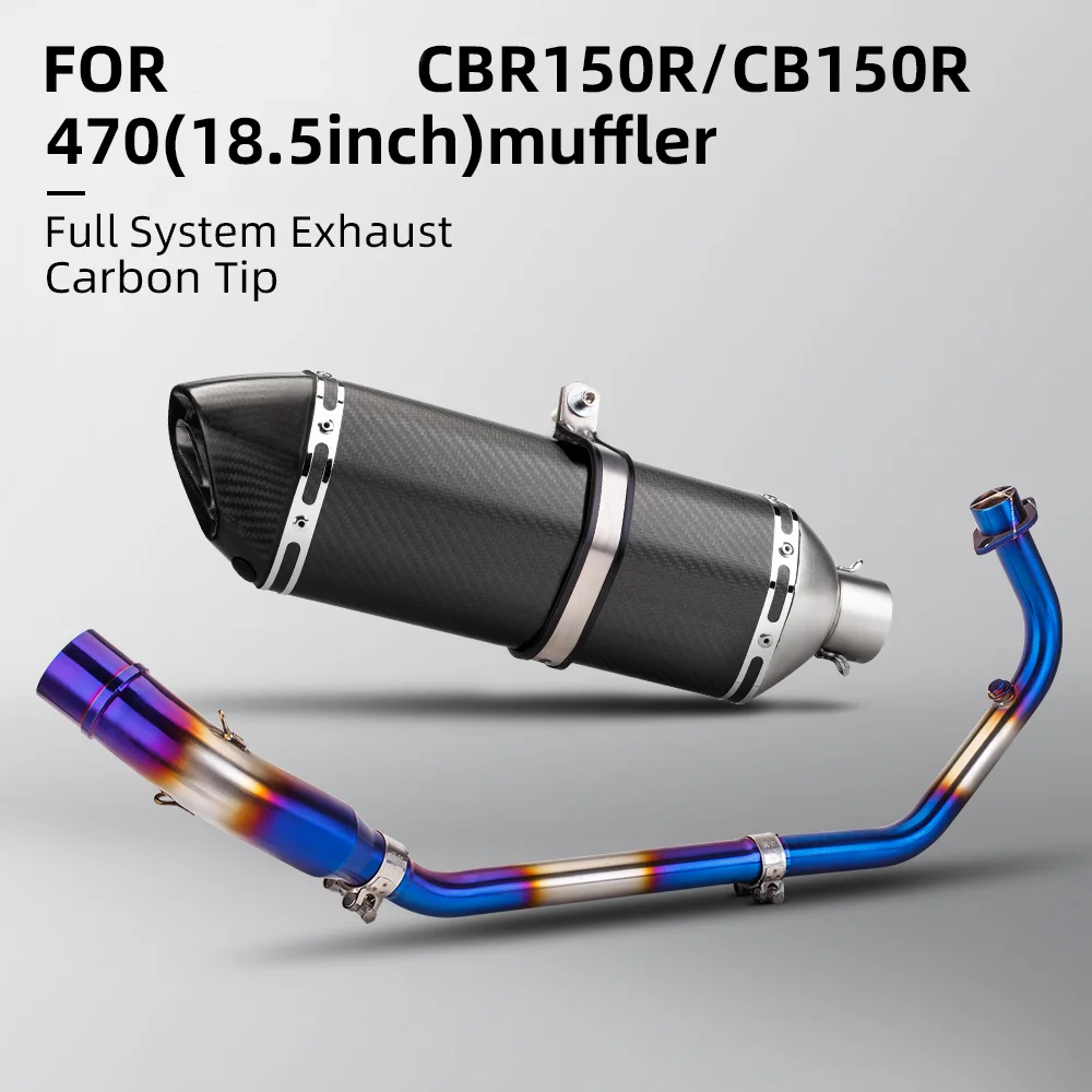 

Motorcycle Exhaust System Suitable for CBR150R High-Performance Exhaust Front Section + Rear Section Kit