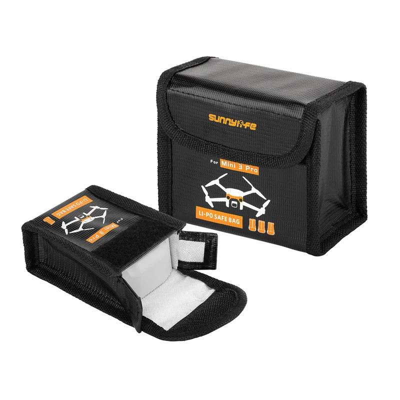 Mini 3 Pro bateria Lipo torba przeciwwybuchowa bezpieczne przechowywanie torba ognioodporna ochronna dla DJI Mavic Mini 3 akcesoria do dronów