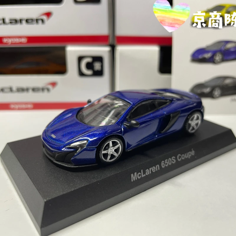 

1/64 KYOSHO 650S Coupe LM F1 RACING Коллекция литых под давлением сплавов, декоративная модель автомобиля, игрушки