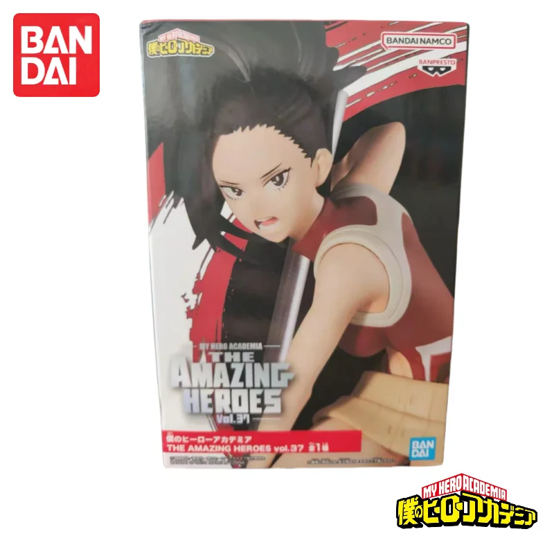 

In Stock Original Bandai Banpresto My Hero Academia The Amazing Heroes Yaoyorozu Momo Vol.37 Prizes Garage Kit Model Static