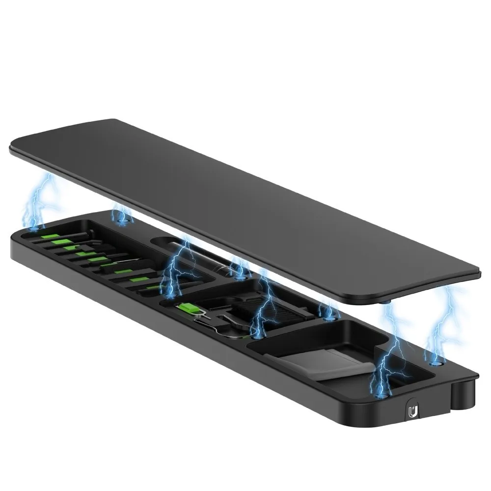 

Накладка на запястье, инструменты для чистки компьютера, мягкая пена, набор для чистки клавиатуры 22 в 1, съемник клавиш, встроенное хранилище, набор щеток для чистки наушников